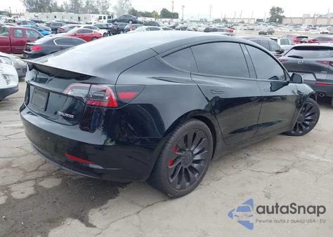 2023 Tesla Model 3 Performance Dual Motor All-Wheel Drive из США, поврежденный, VIN 5YJ3E1ECXPF683778